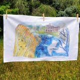 Mute Swans at Killymoon- Teatowel - Image 4