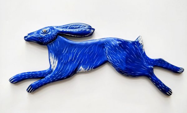 Blue Hare- Large Leaping