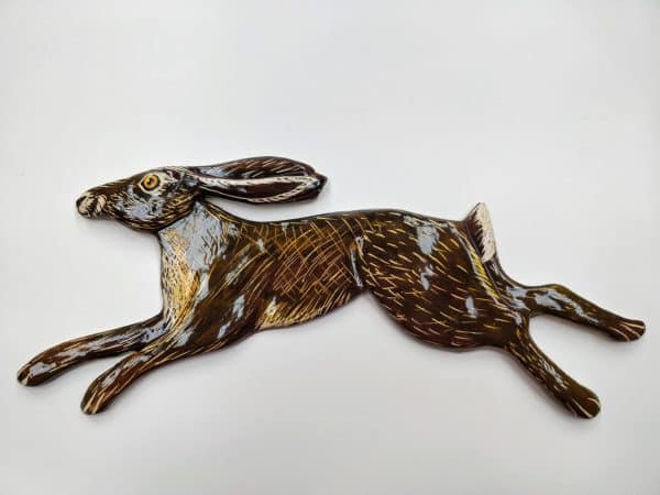 Brown Hare- Large Leaping